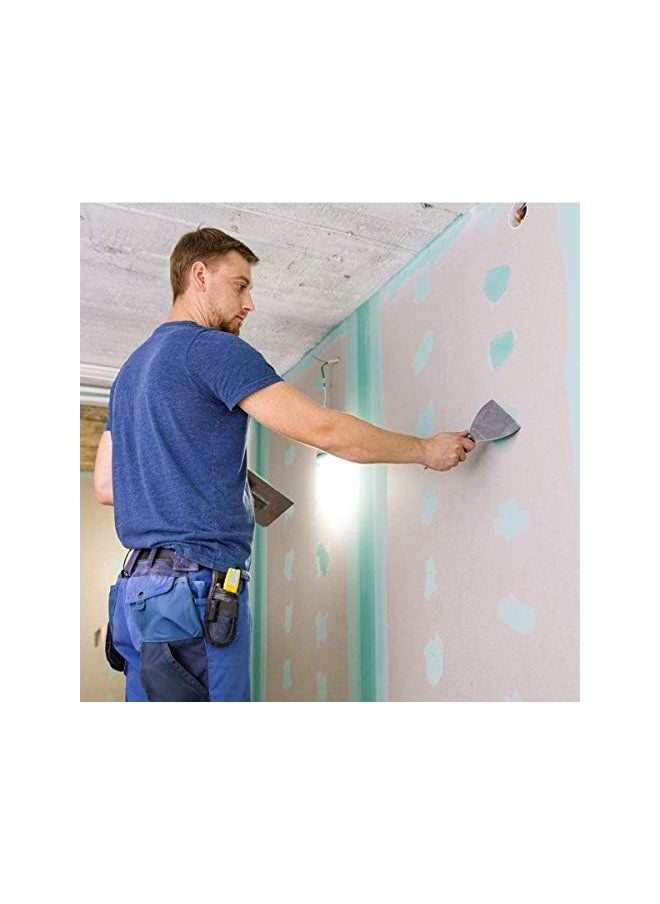 PROMASS - Pieces Filling Knife Wall Paint Scrapers and Putty Knives Wallpaper Scrapers Set with Anti-Slip Handle, Plastering Tools Filler Knives Set with Tool Bag, Drywall Knife, Spackle Knife, Hand Tools - Image 1