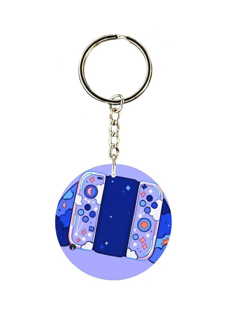 RKN Printed Plastic Keychain