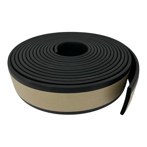 ESI Premium Cap Seal XL 20 FT (2" Width x .200" Height x 20' Length) EPDM Rubber for Caps 200 lbs or Less - Image 1