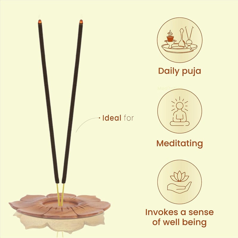 CYCLE Cycle Pure Agarbatti Three in One Incense Sticks Pack of 2 250gm per Pack 3 Signature Fragrances Floral Woody Lily I Natural Fragrance for Puja Meditation Refreshing Ambience - Image 4
