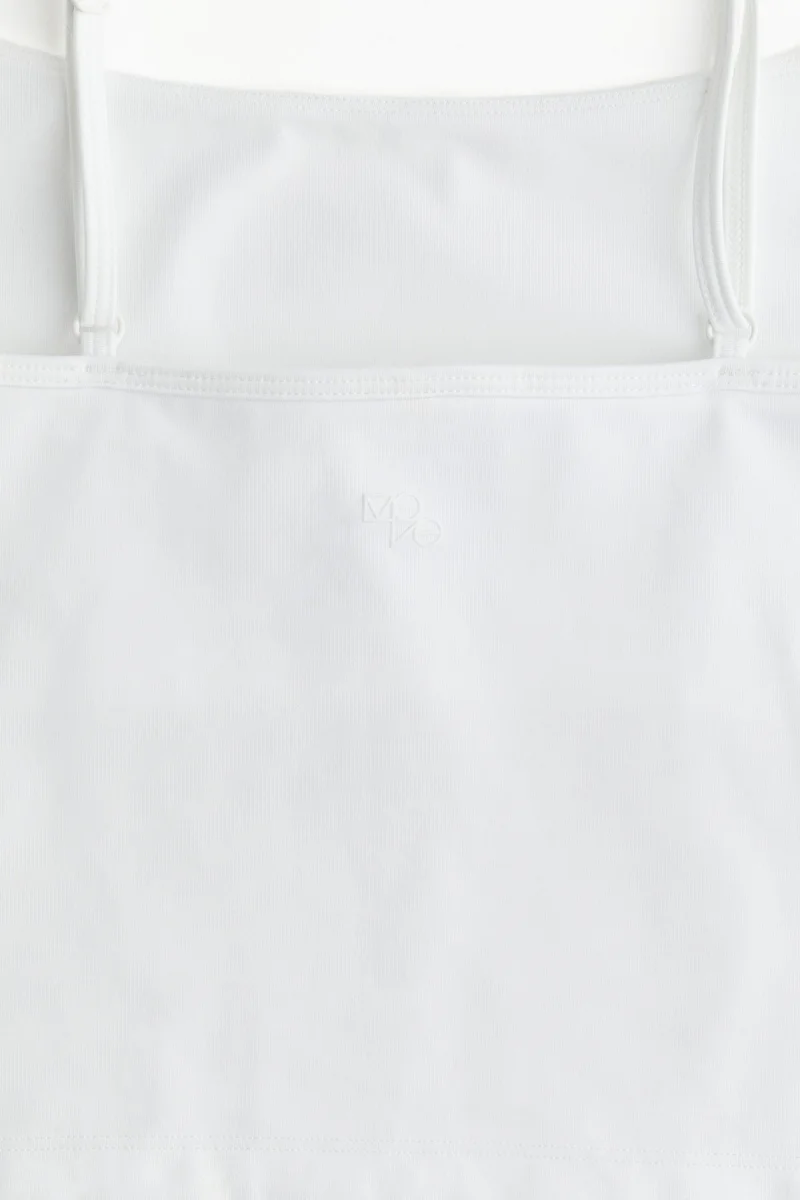 H&M DryMove™ Cropped sports vest top