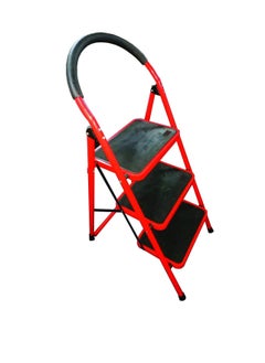 Hawk King 3 Steps Folding Steel Ladder  - Image 2