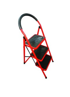 Hawk King 3 Steps Folding Steel Ladder  - Image 1