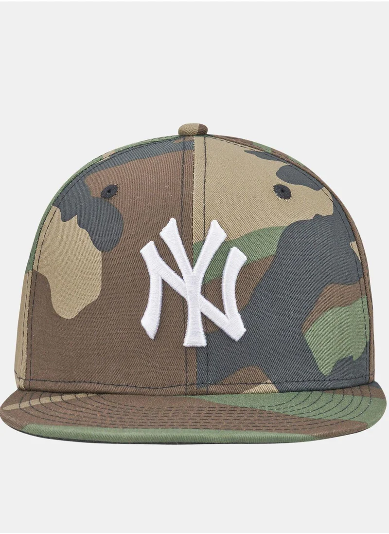 NEW ERA Men's New York Yankees Team Camo 9FIFTY Snapback Cap