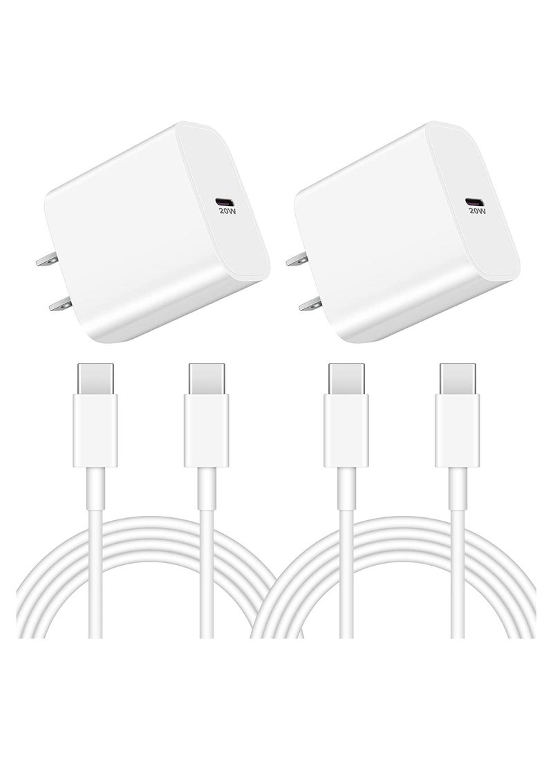 Generic - محول طاقة USB-C مع كابل لهاتف Google Pixel 6/6 Pro/5/4a/4/3/3XL/3a، iPad Pro - Image 1