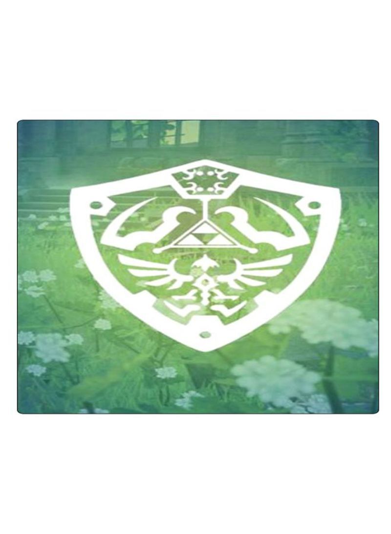 RKN Printed Anti-Slip Gaming Mouse Pad Green/White