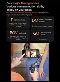 Generic AOCHUAN Gimbal Stabilizer for iPhone, 3-Axis Phone Gimbal with AI Tracking Sensor, Gimbal with Focus Wheel for iPhone/Android, iPhone Gimbal with 5.0 Anti-Shake for Video Recording-Smart AI XE  - Image 4