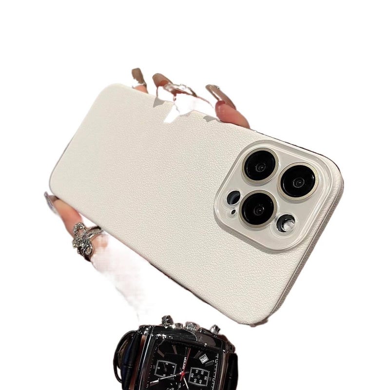 غطاء واقي بملمس جلد لـ iPhone 14 / 14 Plus / 14 Pro / 14 Pro Max مع تغطية كاملة وملمس غير لامع مع مقاوم للصدمات مع مقاوم للخدش مع حماية من السقوط باللون أخضر للاستخدام المنزلي - Image 5