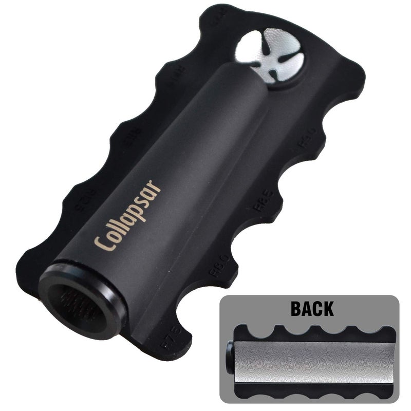 Collapsar Pool Cue Tip Repair Tool 5-in-1 Billiard Accessories Shaper/Scuffer/Aerator/Burnisher/Radius Gauge - Image 1