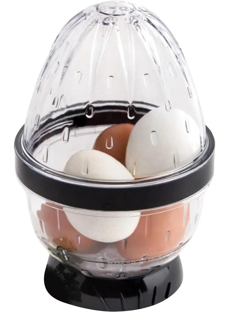 Hard Boiled Egg Peeler, 5 Egg Capacity – Handheld Specialty Kitchen Tool Peels Egg Shells in Seconds - Image 1