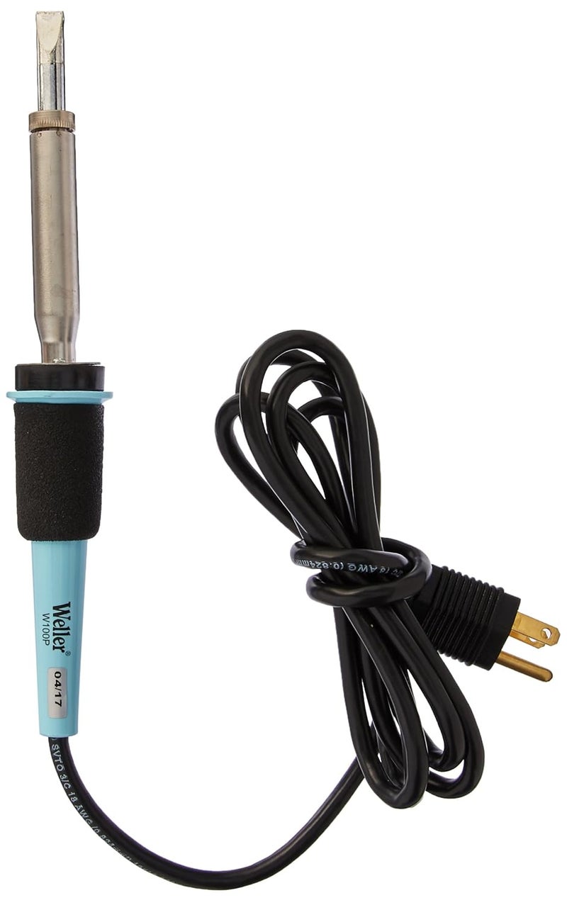 WELLER W100PG Farenheit Heavy Duty Soldering Iron with CT6F7 Tip, 100 Watt, 700 Degree, Original Version - Image 1