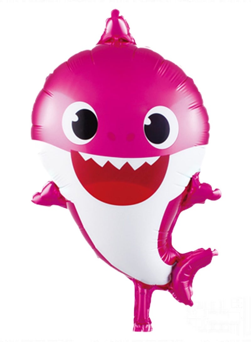 Highland 5 Pc Pink Baby Shark for Birthday Decoration - Image 2
