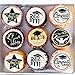 Ephlyn 54Pcs Edible 2026 Graduation Cupcake Toppers Wafer Paper Grad Cap Cupcake Picks Diploma Done Congrats Grad Cake Decorations for Class of 2026 Graduation Party Supplies Black - Image 3