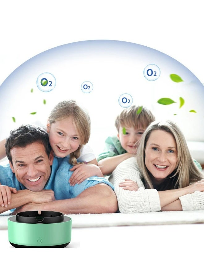 self extinquishing Ashtray 2 in 1 with Air Purifier Multifunctional Ashtray Electronic Ashtray with Filter for Outdoor Home Office Indoor Decoration - Image 5