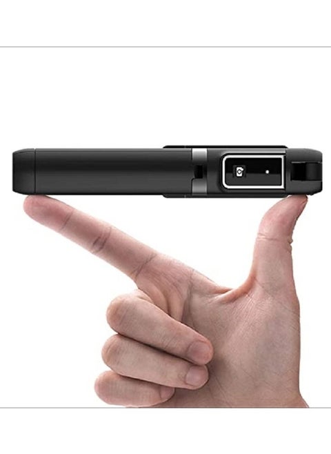 Selfie Stick, 3 in 1 Extendable Selfie Stick Tripod with Detachable Bluetooth Wireless Remote Phone Holder for iPhone Xs/iPhone 8/iPhone 11/11pro, Galaxy S10/S9 Plus/S8/Note8, LG (Black)