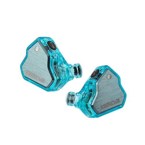 Linsoul 7Hz x Crinacle Zero:2 in Ear Monitor, Updated 10mm Dynamic Driver IEM, Wired Earbuds Earphones, Gaming Earbuds, with OFC IEM Cable for Musician (Without MIC, Blue) - Image 2