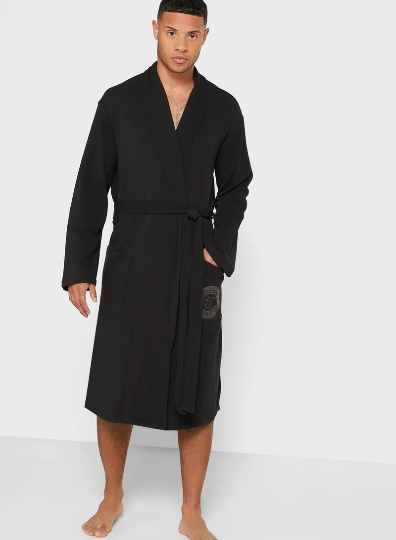 CALVIN KLEIN Logo Robe