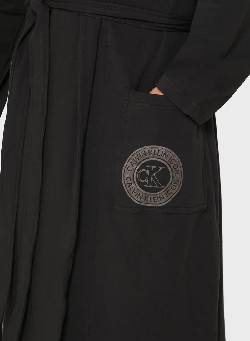 CALVIN KLEIN Logo Robe