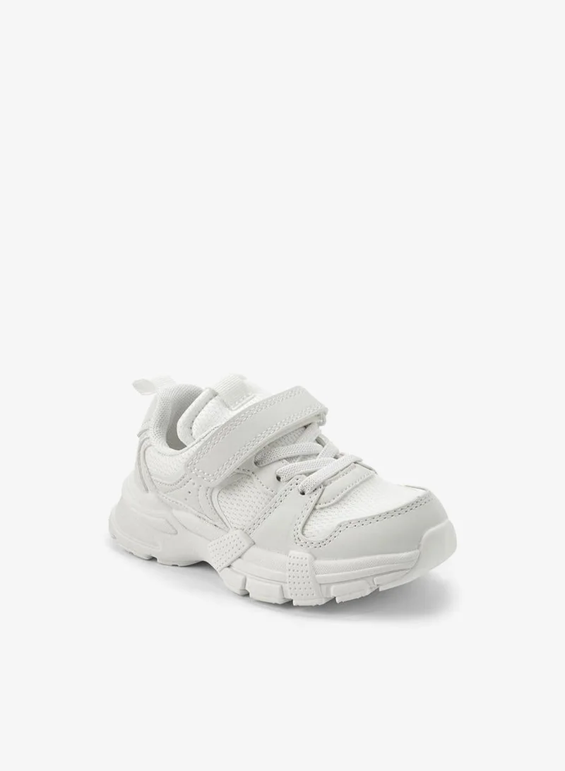 جونيورز Boys Hook & Loop Ankle Sneakers