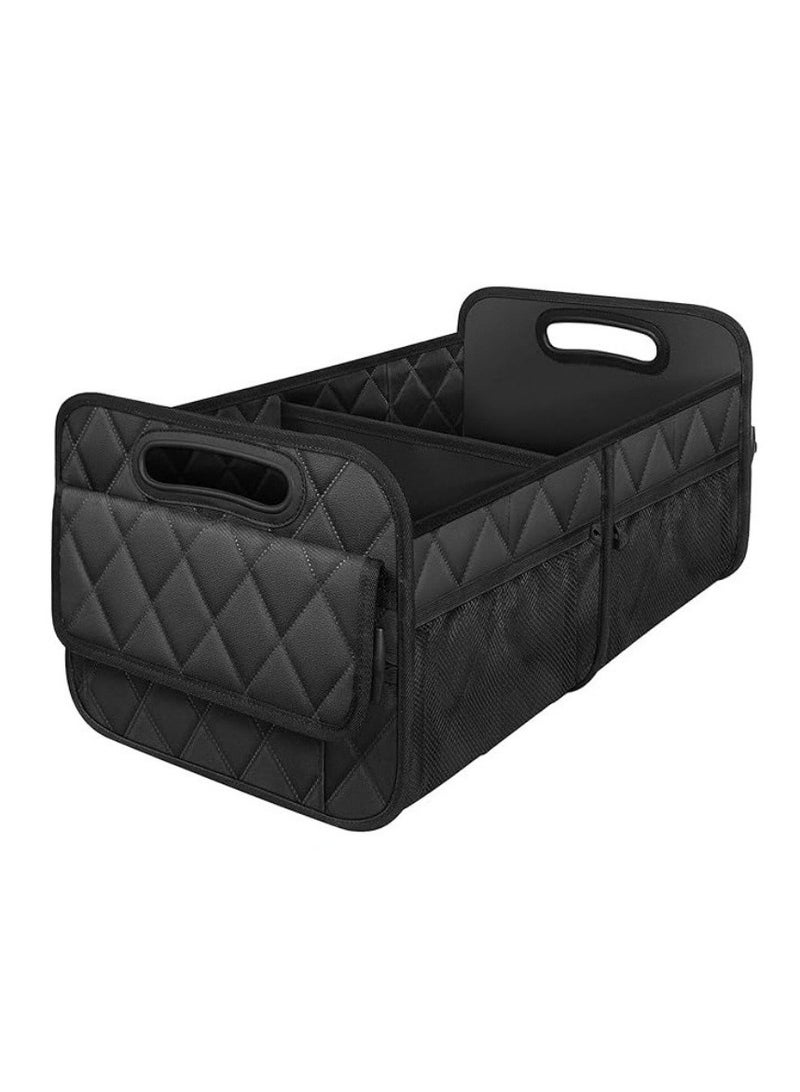general Trunk storage box and storage space, 50L waterproof polyester for cars/SUVs/minivans (55.9 * 31.8 * 27.3 cm) - Image 1