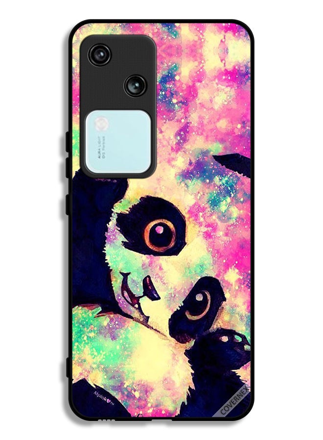 Covernex Vivo V30 5G Protective Case Cover Panda Paint Art - Image 1