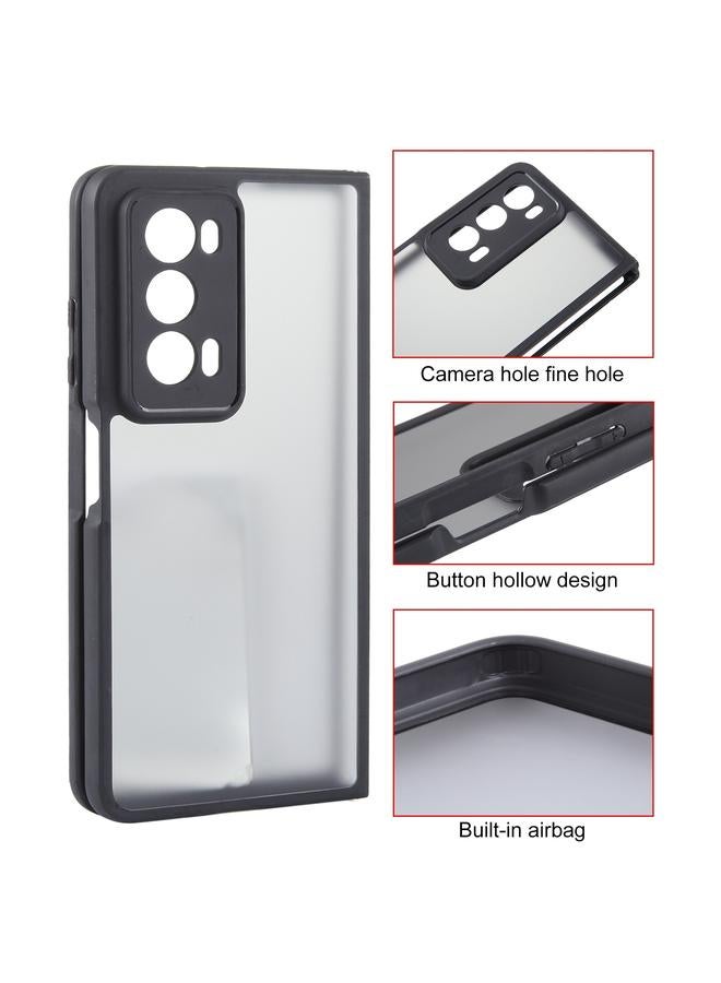 Zaboon Case For Honor Magic V2 Matte Black TPU + PC Phone Case - Image 3