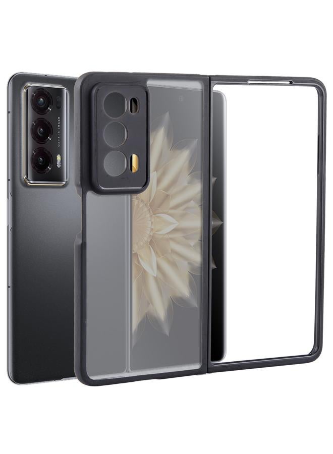 Zaboon Case For Honor Magic V2 Matte Black TPU + PC Phone Case - Image 1