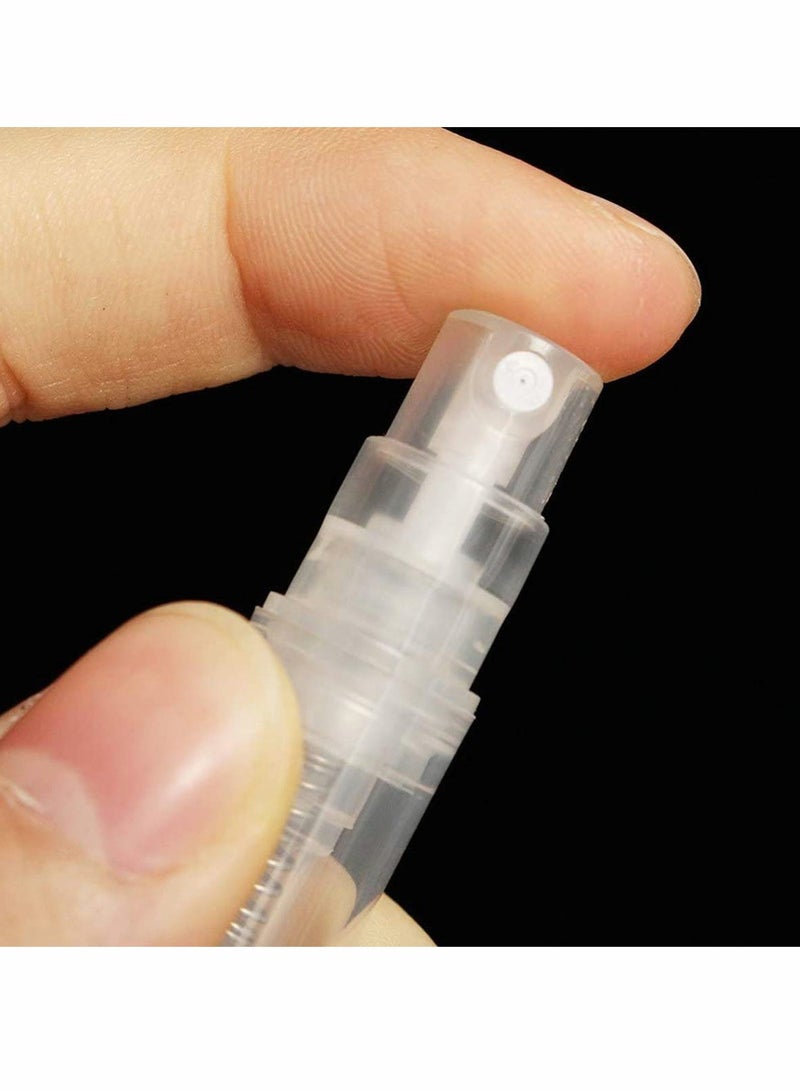 زجاجة رذاذ محمولة قابلة لإعادة التعبئة من البلاستيك للسفر والحفلات وأدوات التجميل 30 قطعة شفافة 3 مل - Image 5