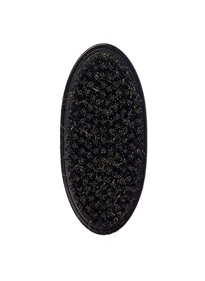 Red by Kiss Premium Pocket Wave X Bow Wow Curved Palm Boar Brush With Case (Medium Bristles)  - Image 3
