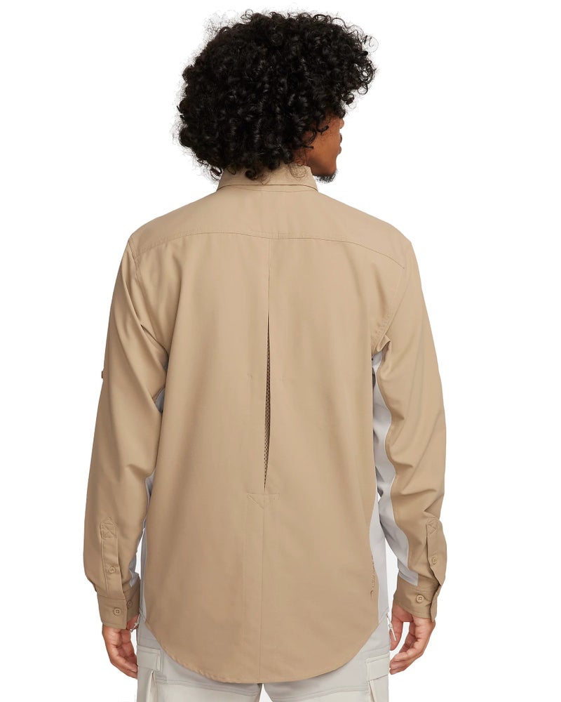Nike x ACG Dri-FIT UV Devastation Trail Shirt Asia Sizing 'Khaki' - Image 3