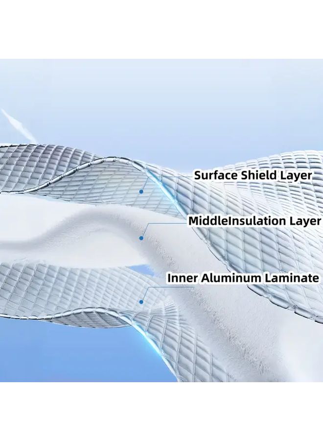 New PE Snow Guard M Size For Car Windshield Thickened Insulation Magnetic Fit All Season - Image 3