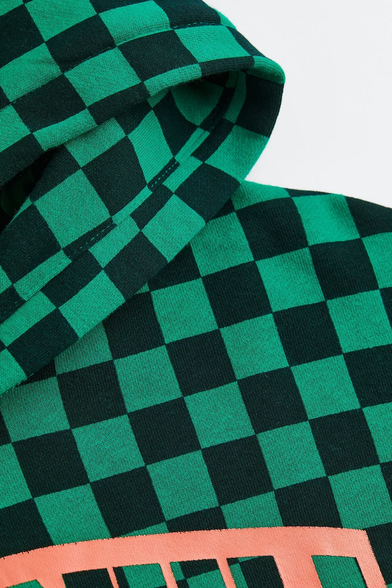 H&M Oversized printed hoodie