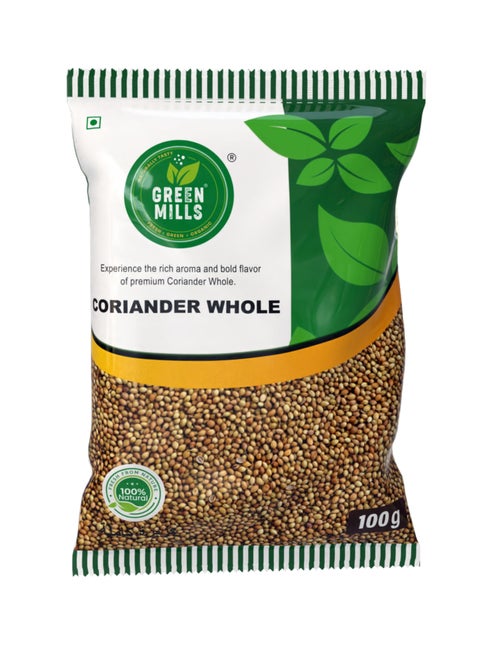 Green Mills Coriander Whole 100g
