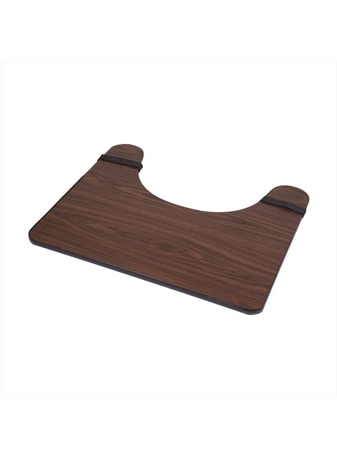 DMI Wood Wheelchair Lap Tray, Wheelchair Tray, Removable Wheelchair Tray Table, Wheelchair Table Tray for Seniors, Hardwood, 1 Count - Image 4