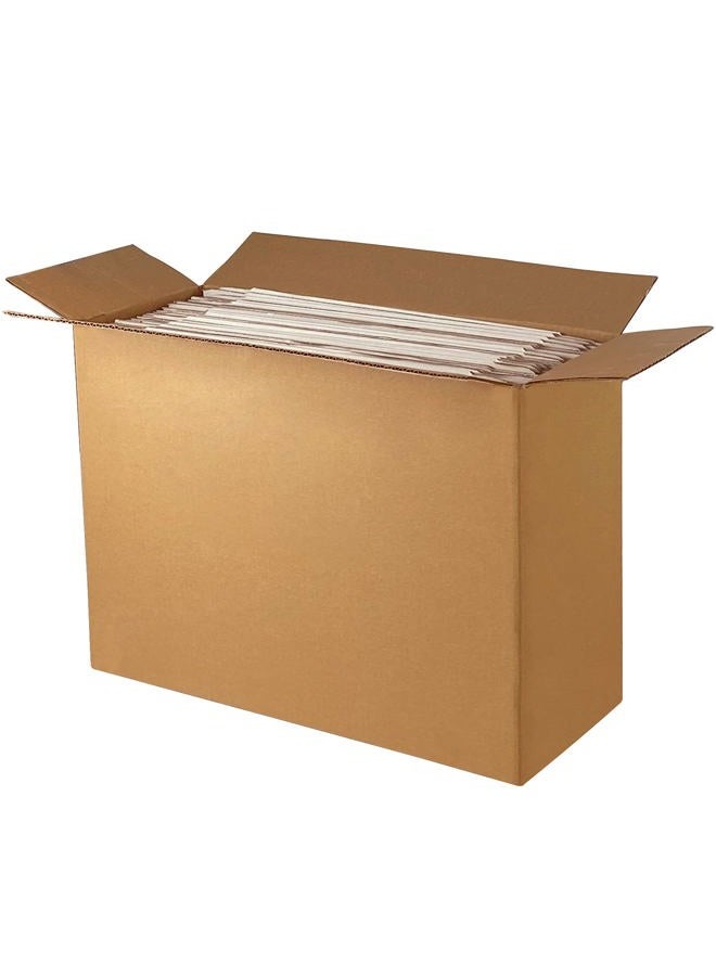 RLAVBL Cardboard Shipping Boxes 33 x 25.5 x 5 cm, Pack of 25 White Cardboard Boxes - Image 5