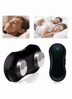 Smart Snore Stopper Device, Portable USB Snore Stopper with Pulse Assistance Technology, with Smart Sound Sensor Silence Working for Snoring People to Improve Sleep Quality, Snore Reducing Sleep Aids