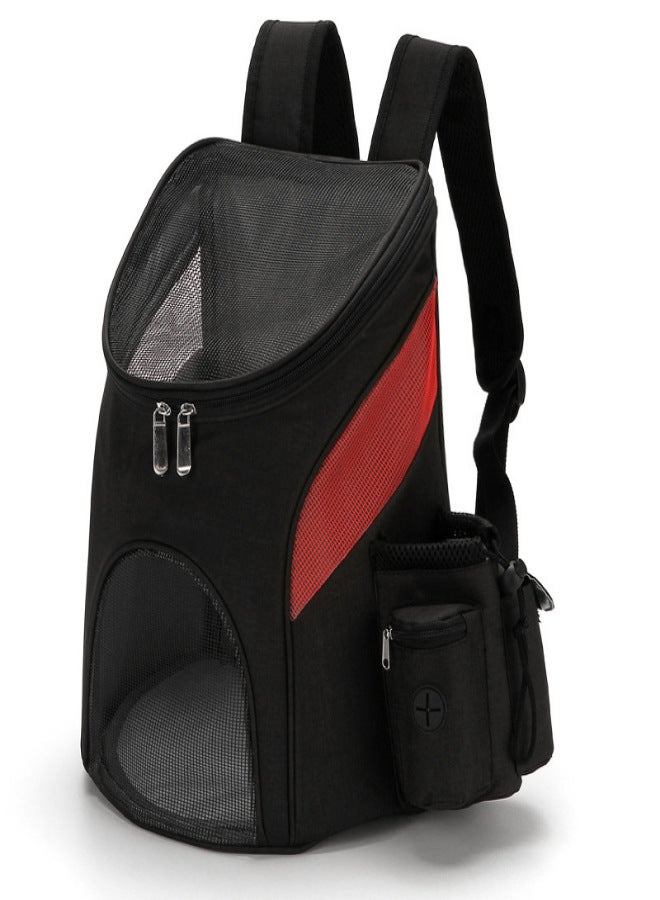 Convenient Pet Carrier Backpack For Small Cat and Dogs 3-Sides Mesh Ventilated Design Breathable Bag For Travel Outdoor - Image 1