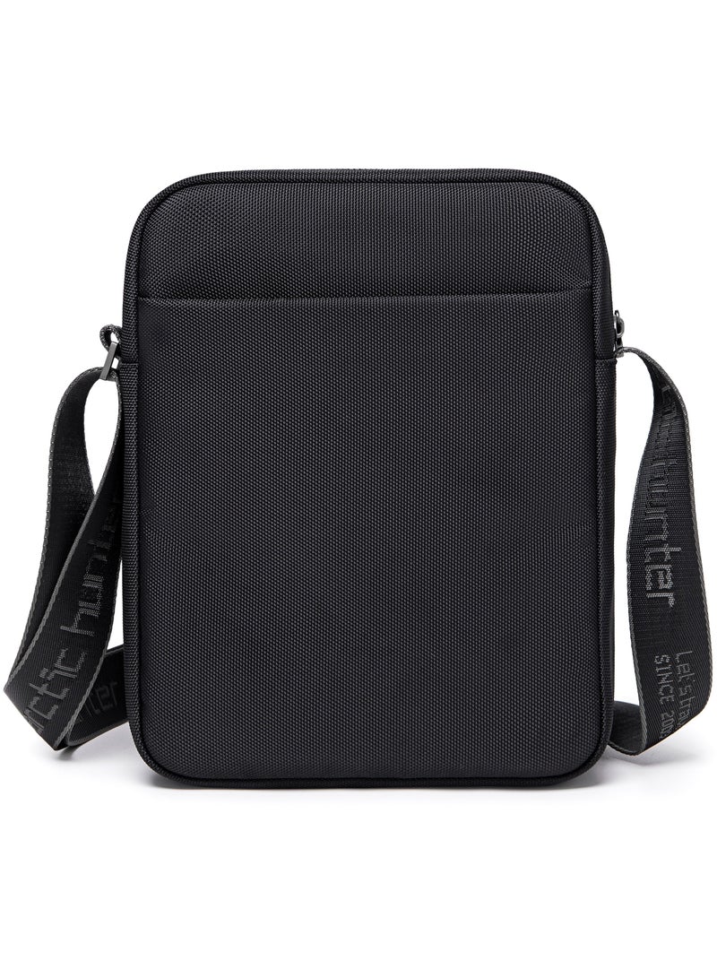 ARCTIC HUNTER Sling Bag for Men Water Resistant Anti Theft Crossbody Daypack Bag for Travel Office Business K00162 Black  - Image 3