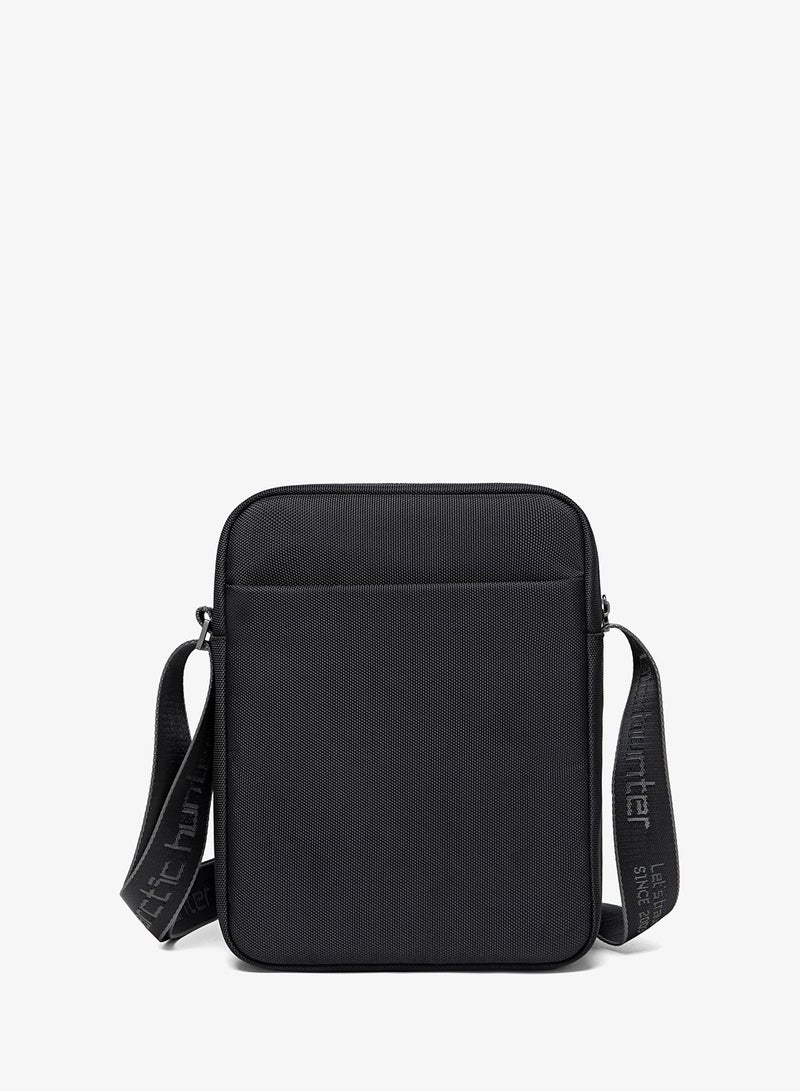 ARCTIC HUNTER sling bag for men water resistant anti theft crossbody daypack bag for travel office business k00162 black - Image 3