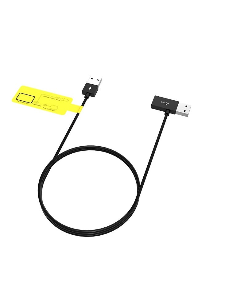 Carlinkit - 2 in 1 Power Supply USB Cable for Car Insufficient Power Supply Solution Power Cord Work with CP Android TV Box Stable Fast - Image 1