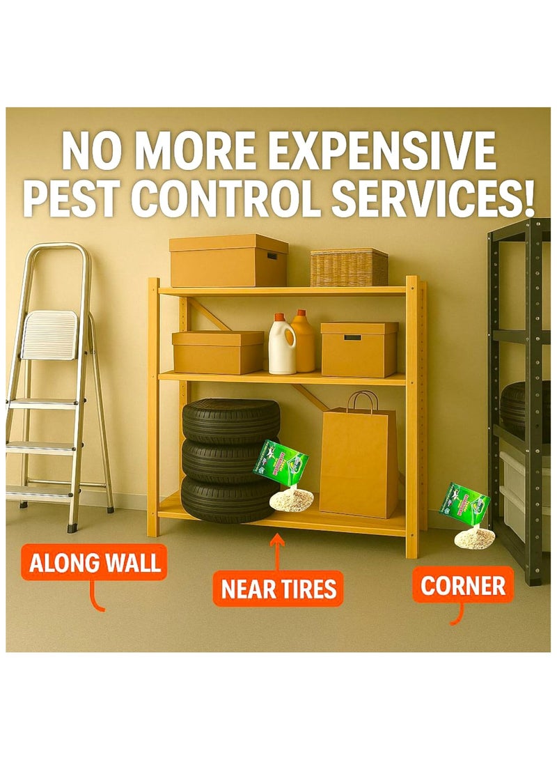 GREEN KILLER 20pcs Insect Powder Killer for Termites, and Ants for Small & Large Termites, Non-Toxic, Long Lasting Protection - Image 5