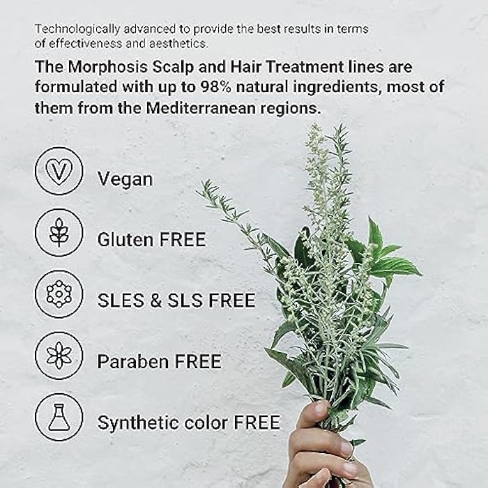 FRAMESI Morphosis Restructure Hair Beauty Elixir 5.1 fl oz, 5-Minute Weightless Mask, Repairing Conditioner, Natural Ingredients, Color Safe - Image 4