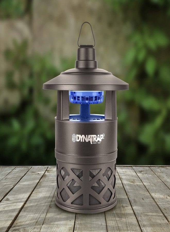 DynaTrap DT160-TUNSR 1/4 Acre Mosquito Trap & Flying Insect Trap - Kills Mosquitoes, Flies, Gnats, Wasps, & Other Flying Insects - Mosquito Zapper & Bug Zapper Outdoor Alternative - Tungsten - Image 3