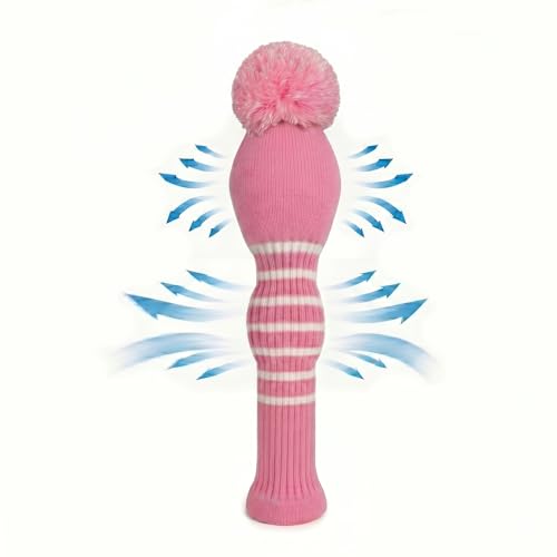 Scott Edward Knit Golf Head Covers for Woods Set of 3 Fits Well Driver(460cc) Fairway Wood and Hybrid(UT) The Perfect Change for Golf Bag - Image 3