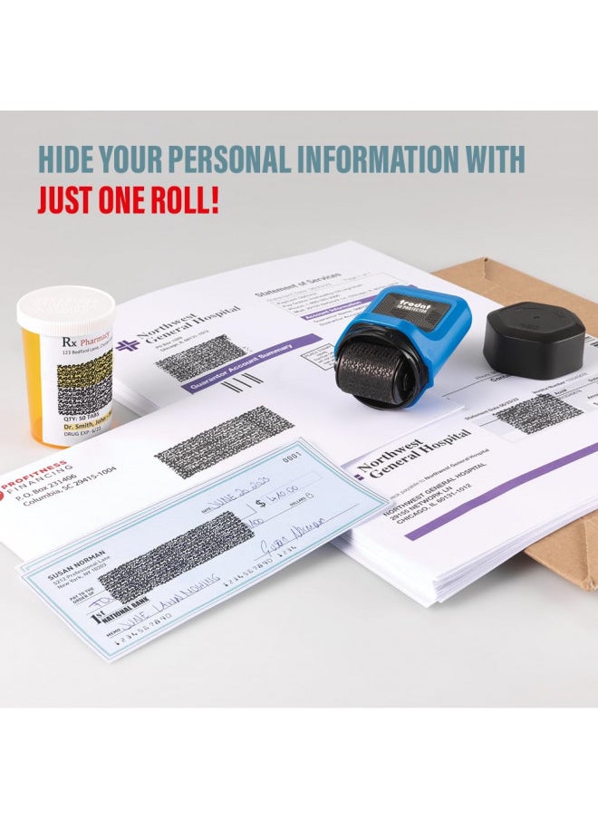 Trodat ID Protector Ink Roller Identity Theft Protection Roller Stamp
