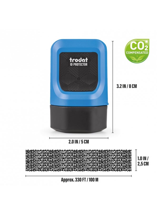 Trodat ID Protector Ink Roller Identity Theft Protection Roller Stamp