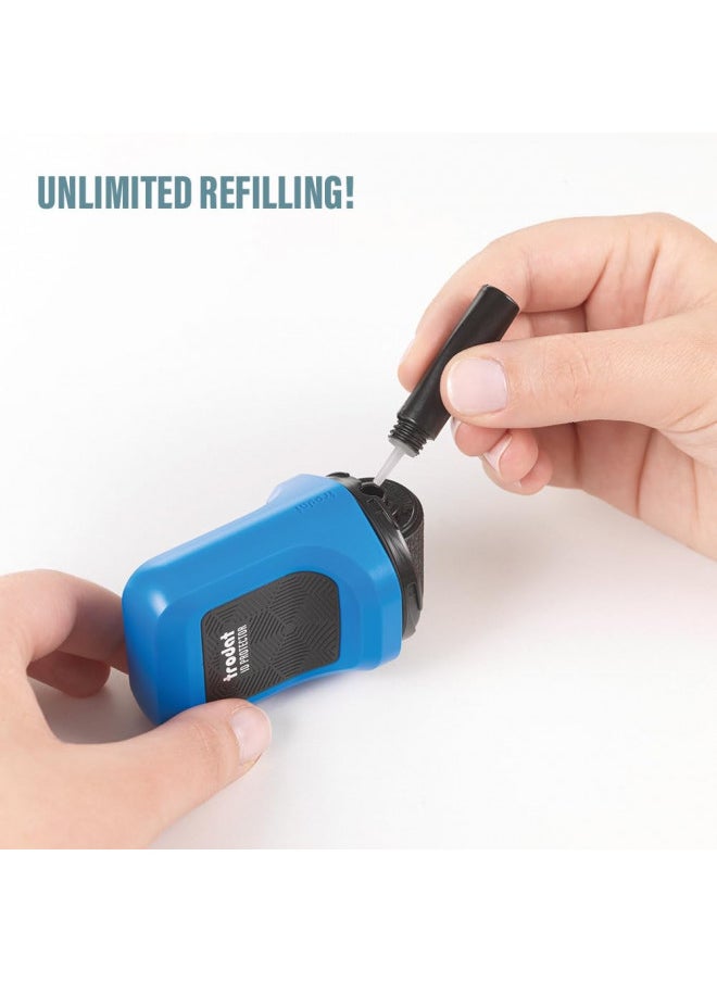 Trodat ID Protector Ink Roller Identity Theft Protection Roller Stamp