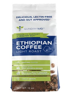 Gundry MD Single Origin Light Roast Ethiopian Ground Coffee, 100% Arabica Beans, 12 Ounce - pzsku/Z44EAC40BD840A17D1C09Z/45/_/1692873951/ae1ed172-1ade-43af-ac18-47c66de069d7