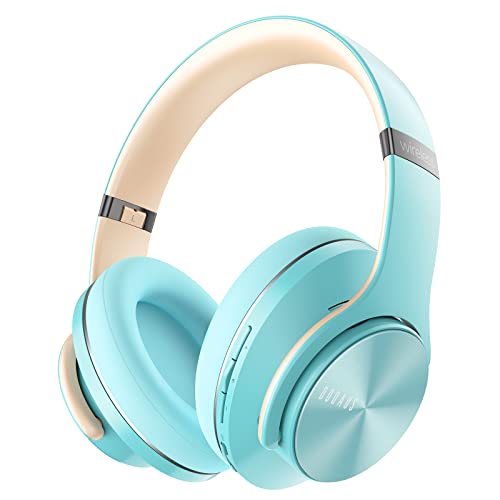 DOQAUS Bluetooth Headphones Over Ear 90H Playtime 3 EQ Modes HiFi Audio ENC Mic Reinforced Durable Frame Soft Earpads for Extended Wear Phone PC Travel - Image 1