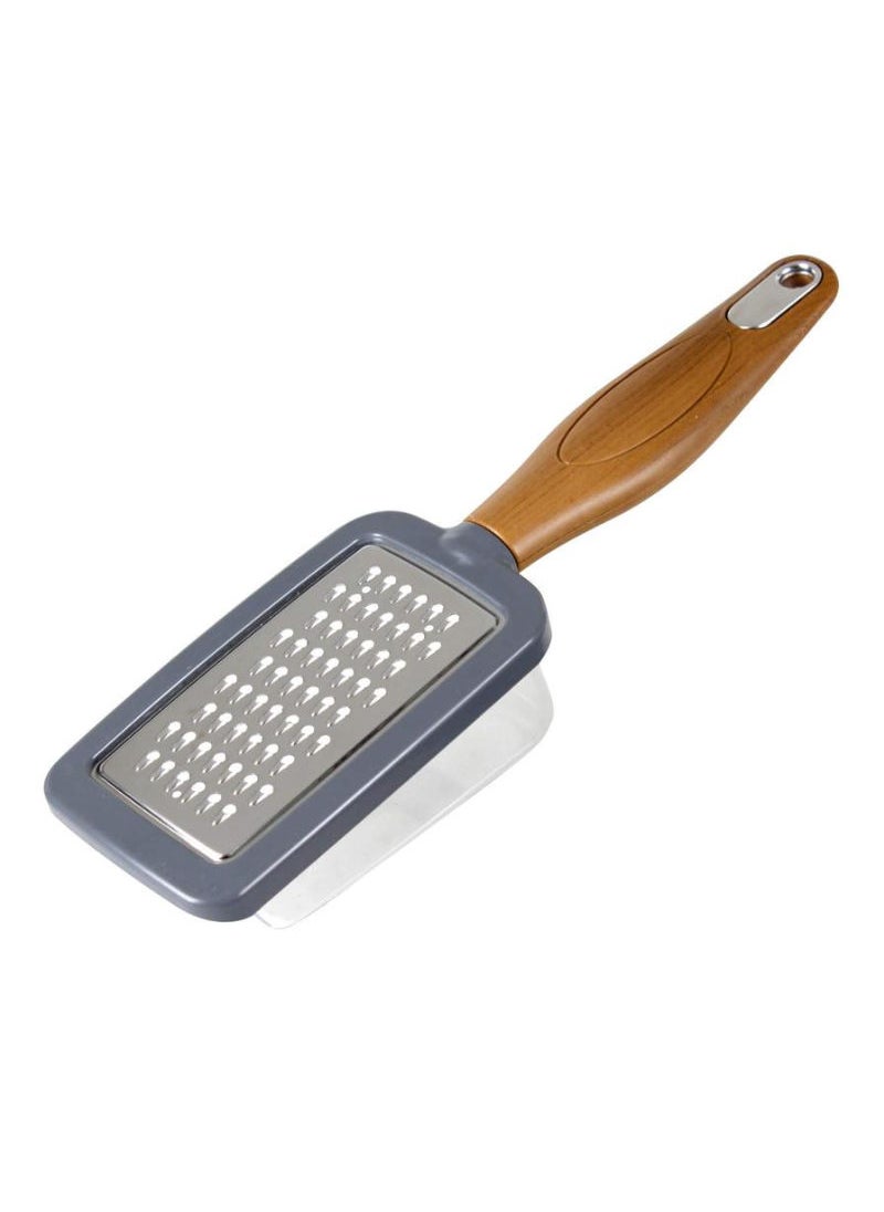 Freecook Wooden Grater W Container 24 5 x 6 8 x 4 8 cm 